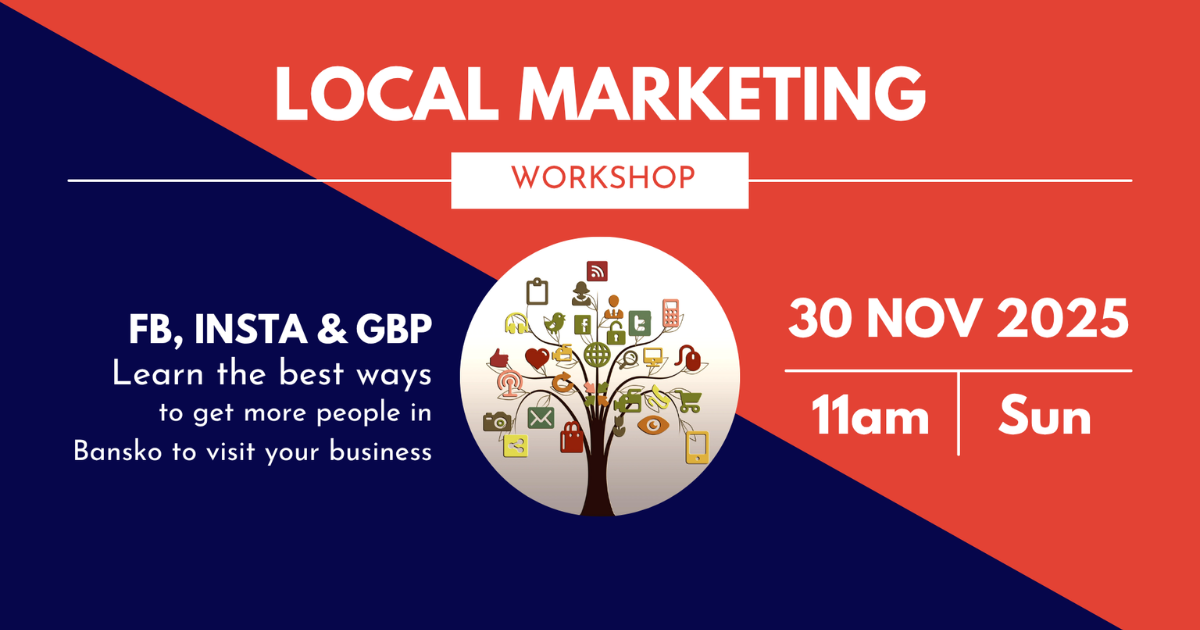 Local workshop bansko business boost